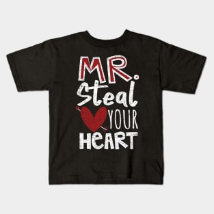 Mr. steal your heart Kids T-Shirt